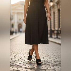 Authentic Prada Black Heels Size Euro 38 (Flaws)